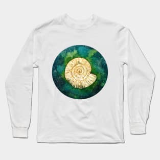 Ammonite Galaxy Long Sleeve T-Shirt